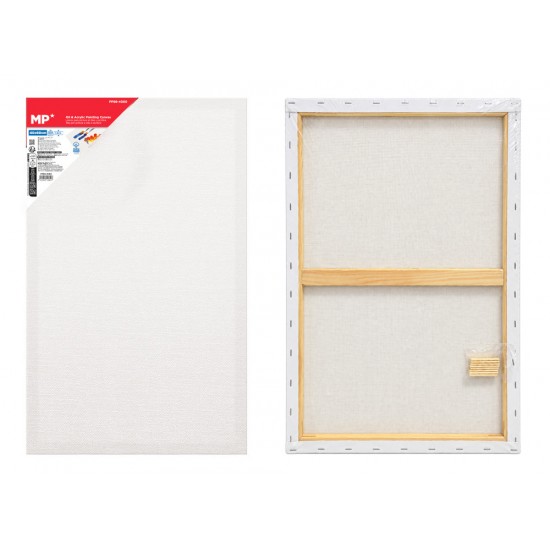 MP καμβάς τελάρο ζωγραφικής PP98-4060, 40x60cm, 280gr/m², λευκός