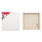 MP καμβάς τελάρο ζωγραφικής PP99-4040, 40x40cm, 380gr/m², λευκός