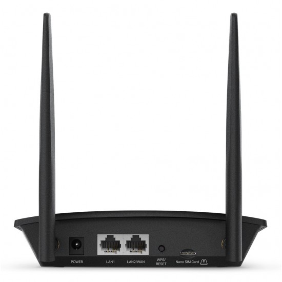 TP-LINK Wireless N Router TL-MR100, 4G LTE, Wi-Fi 300Mbps, V3.20