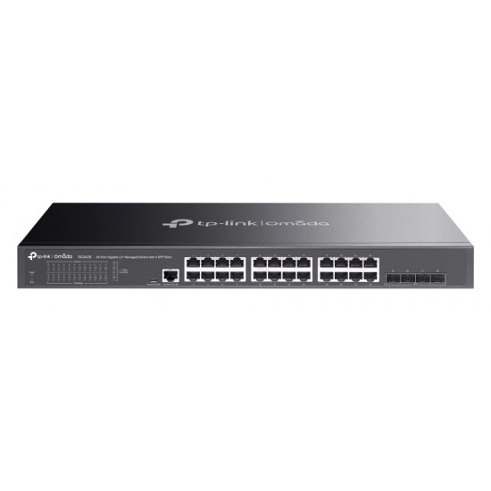 TP-LINK Omada access switch SG3428, 24-Port Gigabit, 4x SFP, V2.30