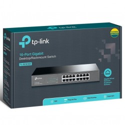 TP-LINK Desktop/Rackmount Switch TL-SG10016D 16 Θυρών, Ver. 8.0