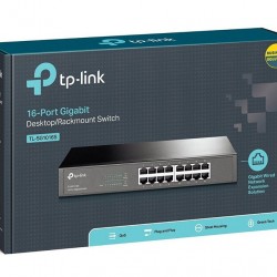 TP-LINK Desktop Switch TL-TL-SF1024D, 10/100Mbps, 24 Θύρες, Ver. 3.0