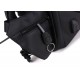 ARCTIC HUNTER τσάντα πλάτης B00208 με θήκη laptop 15.6", λουκέτο TSA, 24L, μαύρη
