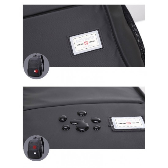 ARCTIC HUNTER τσάντα πλάτης 20005 με θήκη laptop 15.6", 26L, μαύρη