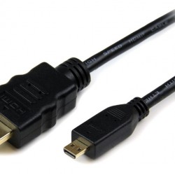 POWERTECH καλώδιο micro HDMI σε HDMI CAB-H008 με Ethernet, 3m, μαύρο