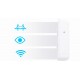 UBIQUITI κεραία 2,4GHz airMax 11dBi CPE για εξωτερική / εσωτερική χρήση