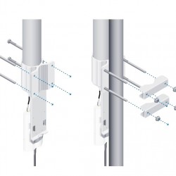 UBIQUITI AMO-2G13 2.4GHz AirMax Dual Polarity 13dBi Omni Antenna