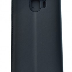 POWERTECH Θήκη Slim Leather για Samsung J4 2018, μαύρη