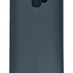 POWERTECH Θήκη Slim Leather για Samsung J6 Plus 2018, γκρι
