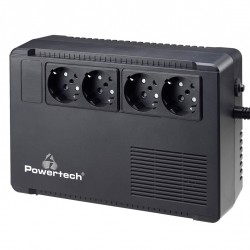 POWERTECH UPS Line Interactive PT-950C, 950VA/570W, 4x schuko