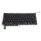 Πληκτρολόγιο για Macbook Pro Unibody A1286/2008/MB470/MB471, US, μαύρο