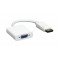POWERTECH αντάπτορας DisplayPort σε VGA CAB-DP006, 0.20m, λευκός