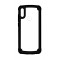 POWERTECH Θήκη Frame PC & TPU MOB-1331 για Samsung Galaxy A40, μαύρη