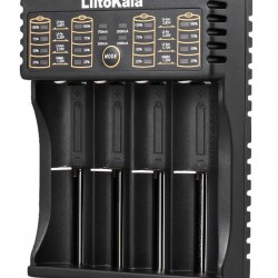 LIITOKALA φορτιστής LII-402 για μπαταρίες NiMH/CD, Li-Ion, IMR, 4 slots