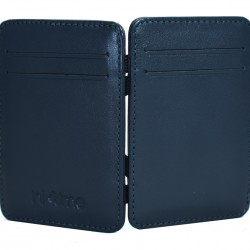 INTIME έξυπνο πορτοφόλι IT-014, RFID, δερμάτινο, μπλε