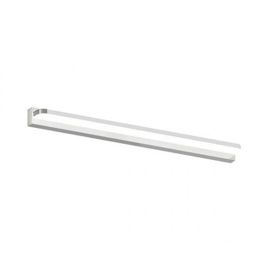 ΑΠΛΙΚΑ ΜΠΑΝΙΟΥ ΜΕΤΑΛΛΟ-ΠΛΑΣΤΙΚΟ LED 14W 1400Lm 3CCT(3000-4000-6000K) 45X70X600mm IP44 ΑΣΗΜΙ ARTE ILLUMINA CIEL