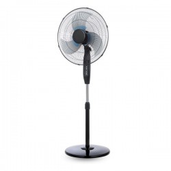 ΑΝΕΜΙΣΤΗΡΑΣ ΟΡΘΟΣΤΑΤΗΣ ΜΑΥΡΟΣ Φ50 65W ΜΕ ΔΙΠΛΗ ΦΤΕΡΩΤΗ ΚΑΙ ΚΟΝΤΡΟΛ