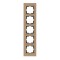 ΠΛΑΙΣΙΟ 5 ΘΕΣΕΩΝ ΑΛΟΥΜΙΝΙΟ ΜΠΡΟΝΖΕ