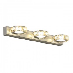 ΑΠΛΙΚΑ ΤΟΙΧΟΥ LED 9W 4000Κ ΟΒΑΛ 3Φ 460X50X116 ΝΙΚΕΛ ARTE ILLUMINA