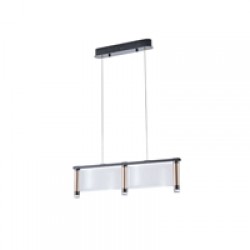ΦΩΤΙΣΤΙΚΟ ΚΡΕΜΑΣΤΟ ΑΚΡΥΛΙΚΟ LED 24W 3024Lm 3000K 600X270X175mm Γαλλικό Χρυσό ARTE ILLUMINA RAVENA