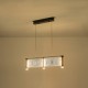 ΦΩΤΙΣΤΙΚΟ ΚΡΕΜΑΣΤΟ ΑΚΡΥΛΙΚΟ LED 24W 3024Lm 3000K 600X270X175mm Γαλλικό Χρυσό ARTE ILLUMINA RAVENA