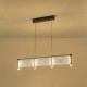 ΦΩΤΙΣΤΙΚΟ ΚΡΕΜΑΣΤΟ ΑΚΡΥΛΙΚΟ LED 40W 4320Lm 3000K 900X270X175mm Γαλλικό Χρυσό ARTE ILLUMINA RAVENA