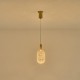 ΦΩΤΙΣΤΙΚΟ ΚΡΕΜΑΣΤΟ ΜΕΤΑΛΛΟ ΜΟΝΟΦΩΤΟ LED 6.3W 648Lm 3000K Φ130X1588mm ΧΡΥΣΟ ARTE ILLUMINA PERFORATO
