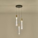 ΦΩΤΙΣΤΙΚΟ ΚΡΕΜΑΣΤΟ ΓΥΑΛΙ 3ΦΩΤΟ LED 21W 2500Lm 3000K Φ250X1630mm ΔΙΑΦΑΝΕΣ ARTE ILLUMINA VIAL