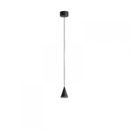 ΦΩΤΙΣΤΙΚΟ ΚΡΕΜΑΣΤΟ ΑΛΟΥΜΙΝΙΟ-ΜΕΤΑΛΛΟ-ΑΚΡΥΛΙΚΟ ΜΟΝΟΦΩΤΟ LED 5W 350Lm 3000K 80X1200mm ΜΑΥΡΟ ARTE ILLUMINA CAMPANELLE