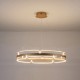 ΦΩΤΙΣΤΙΚΟ ΚΡΕΜΑΣΤΟ ΟΒΑΛ LED 65W 3900Lm 3000K Φ800X1500mm ΜΑΤ-ΧΡΥΣΟ ARTE ILLUMINA LUCEO