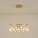 ΦΩΤΙΣΤΙΚΟ ΚΡΕΜΑΣΤΟ ΟΒΑΛ LED 50W 3000Lm 3000K Φ600X1500mm ΧΡΥΣΟ ARTE ILLUMINA LEVATE