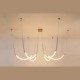 ΦΩΤΙΣΤΙΚΟ ΚΡΕΜΑΣΤΟ LED 75W 4500Lm 3000K 1200XH1500mm ΛΕΥΚΟ-ΧΡΥΣΟ ARTE ILLUMINA PEARLETTE