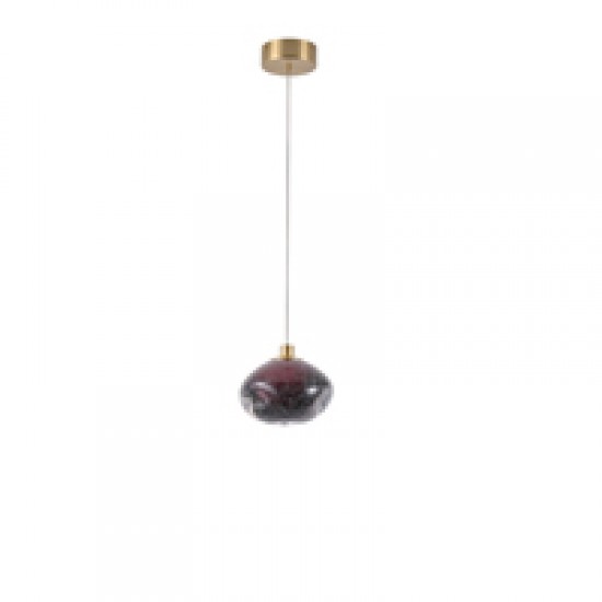 ΑΠΛΙΚΑ ΤΟΙΧΟΥ ΓΥΑΛΙ 4W 240Lm 3000K Φ17XH14 ΧΡΥΣΟ ARTE ILLUMINA CITRUS