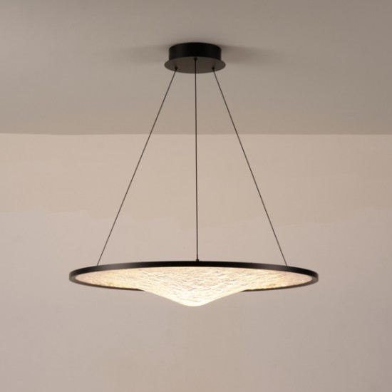 ΦΩΤΙΣΤΙΚΟ ΚΡΕΜΑΣΤΟ 46W 2760Lm 3000K D78XH120 ΜΑΥΡΟ ARTE ILLUMINA EOS