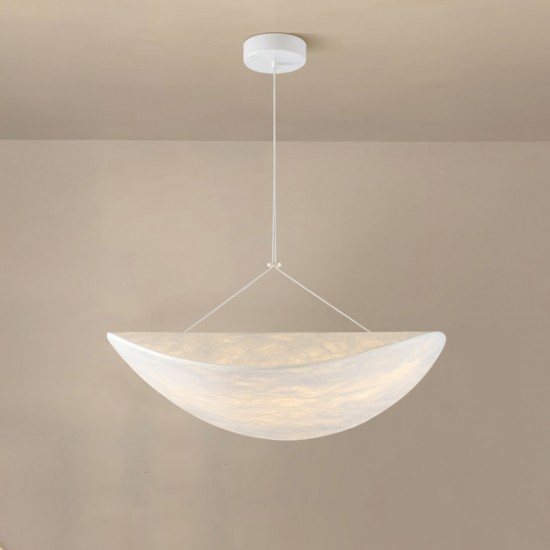 ΦΩΤΙΣΤΙΚΟ ΚΡΕΜΑΣΤΟ TYVEK ΜΟΝΟΦΩΤΟ LED 15W 675Lm 3000K Φ600mm ΛΕΥΚΟ ARTE ILLUMINA NEFI