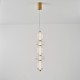 ΦΩΤΙΣΤΙΚΟ ΚΡΕΜΑΣΤΟ ΓΥΑΛΙ-ΜΕΤΑΛΛΟ LED 24W 1900Lm 3000K 250x860x1460mm TRIAC DIMMING ΔΙΑΦΑΝΕΣ ARTE ILLUMINA VERENA