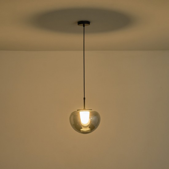 ΦΩΤΙΣΤΙΚΟ ΚΡΕΜΑΣΤΟ ΓΥΑΛΙ G9 MAX 7W 250X1310mm SMOKY ARTE ILLUMINA FIME