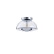 ΠΛΑΦΟΝΙΕΡΑ ΓΥΑΛΙΝΗ G9 MAX 7W 230X230X150mm ΑΣΗΜΙ ARTE ILLUMINA CLEAR