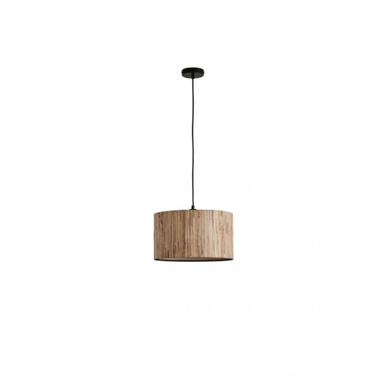 ΦΩΤΙΣΤΙΚΟ ΚΡΕΜΑΣΤΟ PAMPAS ΜΟΝΟΦΩΤΟ 1XE27 Max 15W Φ350X1260mm ΜΠΕΖ ARTE ILLUMINA AENON