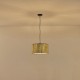 ΦΩΤΙΣΤΙΚΟ ΚΡΕΜΑΣΤΟ PAMPAS ΜΟΝΟΦΩΤΟ 1XE27 Max 15W Φ350X1260mm ΜΠΕΖ ARTE ILLUMINA AENON