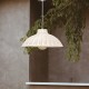 ΦΩΤΙΣΤΙΚΟ ΚΡΕΜΑΣΤΟ ΜΟΝΟΦΩΤΟ Ε27 MAX 60W 450XH180mm RATTAN ΛΕΥΚΟ ARTE ILLUMINA KAI