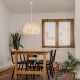 ΦΩΤΙΣΤΙΚΟ ΚΡΕΜΑΣΤΟ ΜΟΝΟΦΩΤΟ Ε27 MAX 60W Ø450X250mm RATTAN ARTE ILLUMINA KAI