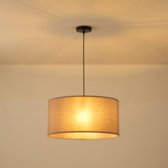 ΦΩΤΙΣΤΙΚΟ ΚΡΕΜΑΣΤΟ ΥΦΑΣΜΑ ΜΟΝΟΦΩΤΟ 1XΕ27 Max 15W Φ530X1500mm ΓΚΡΙ ARTE ILLUMINA SOHO