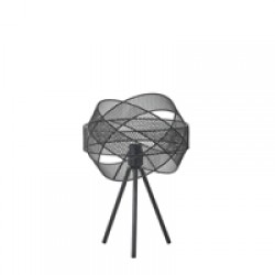 ΦΩΤΙΣΤΙΚΟ ΕΠΙΤΡΑΠΕΖΙΟ ΜΕΤΑΛΛΟ 1XE27 Max 15W Φ300X470mm ΜΑΥΡΟ ARTE ILLUMINA OGGI