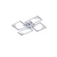 ΦΩΤΙΣΤΙΚΟ ΟΡΟΦΗΣ ΑΛΟΥΜΙΝΙΟ LED 36W 1400Lm 3000K 448X578mm ΜΑΥΡΟ ARTE ILLUMINA SQUARE
