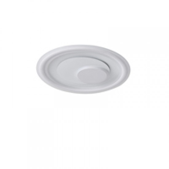 ΠΛΑΦΟΝΙΕΡΑ ΜΕΤΑΛΛΟ-ΠΛΑΣΤΙΚΟ LED 60W 3300Lm 3CCT (3000-4000-6500K) Φ510X60mm ΛΕΥΚΟ ARTE ILLUMINA MOTIVO