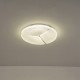 ΠΛΑΦΟΝΙΕΡΑ ΜΕΤΑΛΛΟ-ΠΛΑΣΤΙΚΟ LED 60W 5700Lm 3CCT (3000-4000-6500K) Φ480X75mm ΛΕΥΚΟ ARTE ILLUMINA TRIANO