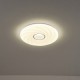 ΠΛΑΦΟΝΙΕΡΑ ΜΕΤΑΛΛΟ-ΠΛΑΣΤΙΚΟ LED 60W 5580Lm 3CCT(3000-4000-6500K) Φ480X75mm ΛΕΥΚΟ ARTE ILLUMINA TRIANO