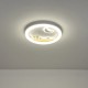 ΠΛΑΦΟΝΙΕΡΑ ΜΕΤΑΛΛΟ-ΠΛΑΣΤΙΚΟ LED 60W 5940Lm 3CCT (3000-4000-6500K) Φ480X65mm ΛΕΥΚΟ-ΚΙΤΡΙΝΟ ARTE ILLUMINA ALEGRE