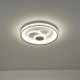 ΠΛΑΦΟΝΙΕΡΑ ΜΕΤΑΛΛΟ-ΠΛΑΣΤΙΚΟ LED 60W 4020Lm (3000&4000K) Φ510X75mm ΛΕΥΚΟ ARTE ILLUMINA ALEGRE